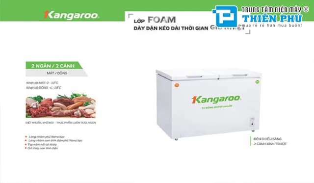 So sánh giá Tủ đông Kangaroo Inverter 268 lít KGFZA268IK2 rẻ nhất? - Ảnh 10