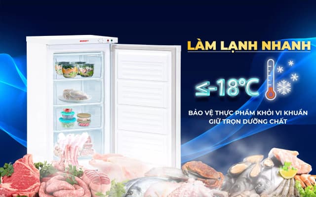 So sánh giá Tủ đông Sanaky 118 lít TD.VH160VD rẻ nhất? - Ảnh 14