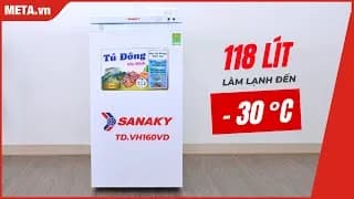 So sánh giá Tủ đông Sanaky 118 lít TD.VH160VD rẻ nhất? - Ảnh 16