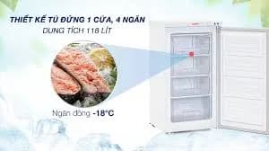 So sánh giá Tủ đông Sanaky 118 lít TD.VH160VD rẻ nhất? - Ảnh 17