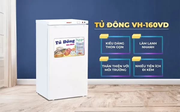 So sánh giá Tủ đông Sanaky 118 lít TD.VH160VD rẻ nhất? - Ảnh 10