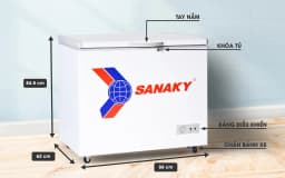 So sánh giá Tủ đông Sanaky 175 lít VH-225HY2 - Tìm sản phẩm giá rẻ nhất - Ảnh 6