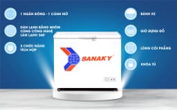 So sánh giá Tủ đông Sanaky 175 lít VH-225HY2 - Tìm sản phẩm giá rẻ nhất - Ảnh 7