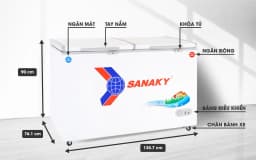 So sánh giá Tủ đông Sanaky 365 lít VH-5699W1 - Tìm sản phẩm giá rẻ nhất - Ảnh 15