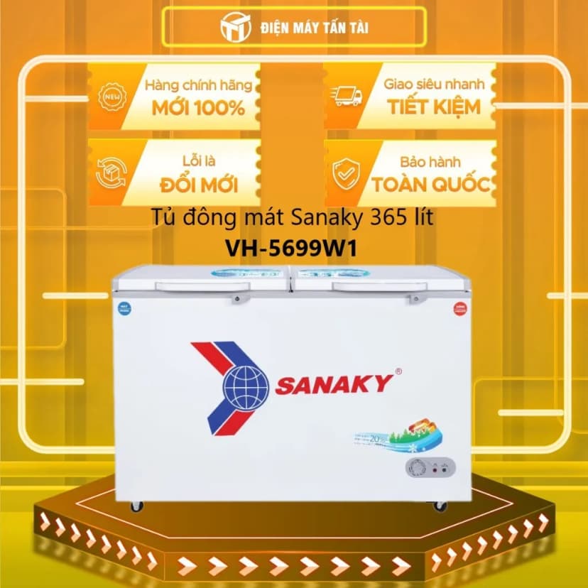 So sánh giá Tủ đông Sanaky 365 lít VH-5699W1 - Tìm sản phẩm giá rẻ nhất - Ảnh 6
