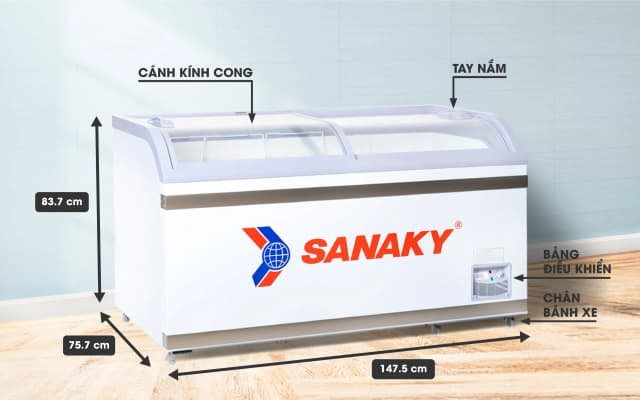 So sánh giá Tủ đông Sanaky 500 lít VH-888KA rẻ nhất? - Ảnh 11