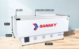 So sánh giá Tủ đông Sanaky 516 lít VH-999K - Tìm sản phẩm giá rẻ nhất - Ảnh 1