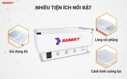 So sánh giá Tủ đông Sanaky 516 lít VH-999K - Tìm sản phẩm giá rẻ nhất - Ảnh 4