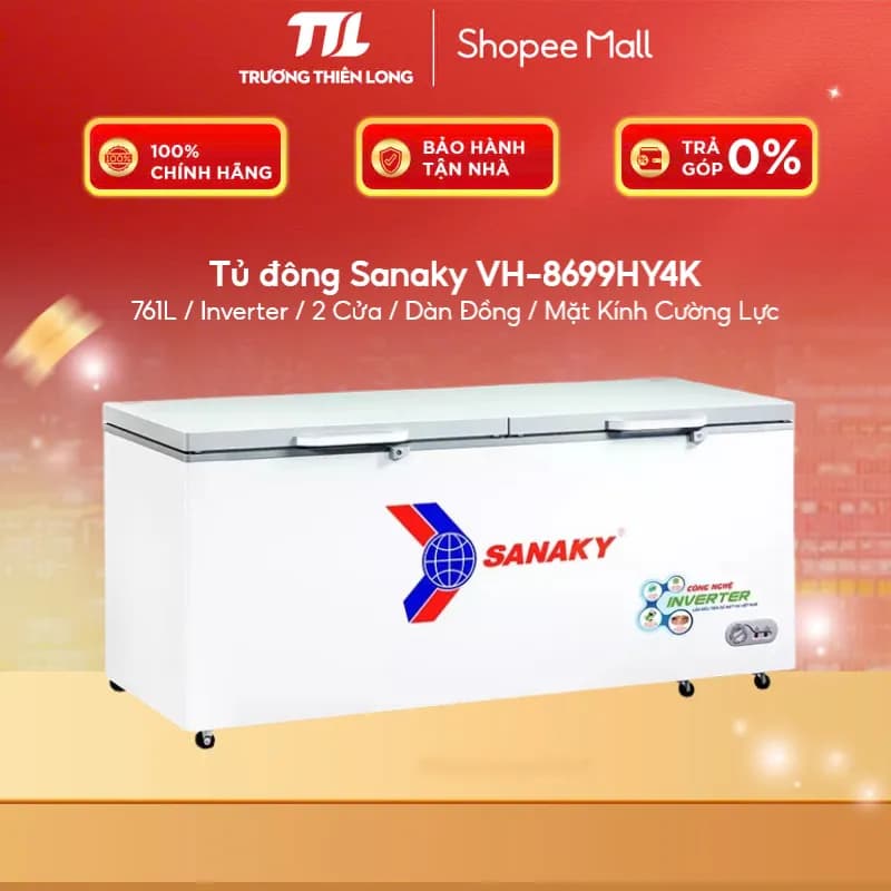 So sánh giá Tủ đông Sanaky 761 lít VH-8699HY - Tìm sản phẩm giá rẻ nhất - Ảnh 13