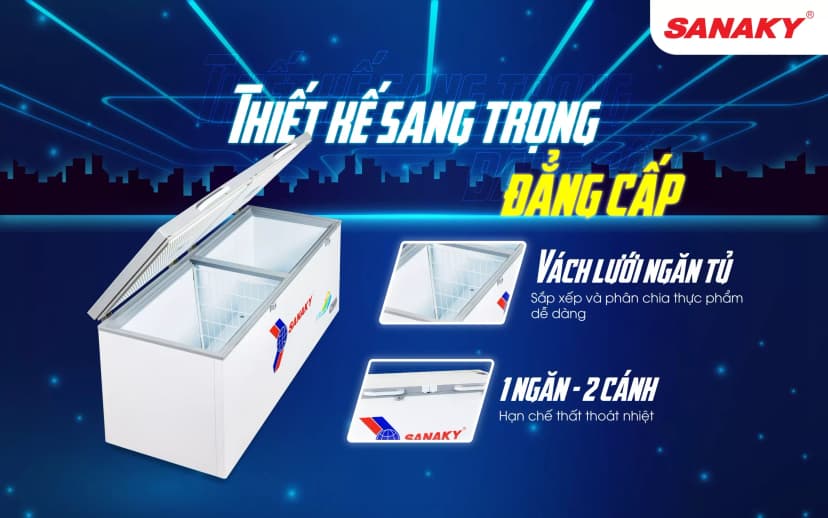So sánh giá Tủ đông Sanaky 761 lít VH-8699HYK - Tìm sản phẩm giá rẻ nhất - Ảnh 15
