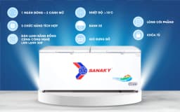 So sánh giá Tủ đông Sanaky 761 lít VH-8699HYK - Tìm sản phẩm giá rẻ nhất - Ảnh 10