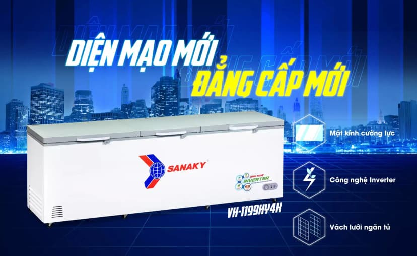 So sánh giá Tủ đông Sanaky Inverter 1500 lít VH-1799HY3 - Tìm sản phẩm giá rẻ nhất - Ảnh 14