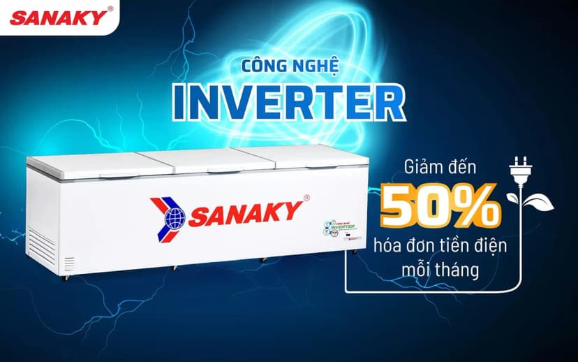 So sánh giá Tủ đông Sanaky Inverter 1500 lít VH-1799HY3 - Tìm sản phẩm giá rẻ nhất - Ảnh 10