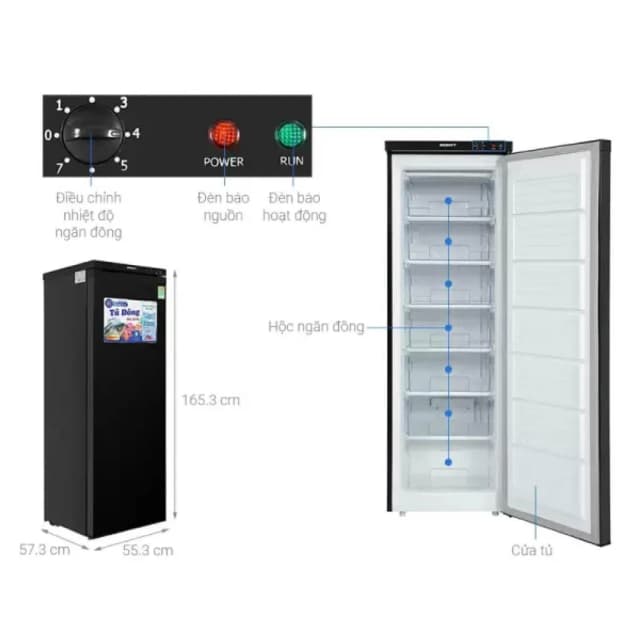 So sánh giá Tủ đông Sanaky Inverter 213 lít TD.VH230VD3 rẻ nhất? - Ảnh 2