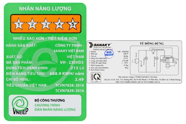 So sánh giá Tủ đông Sanaky Inverter 213 lít TD.VH230VD3 rẻ nhất? - Ảnh 14