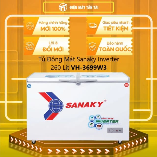 Top 1 so sánh giá Tủ đông Sanaky Inverter 260 lít VH-3699W3 - Tìm sản phẩm giá rẻ nhất - Ảnh 7