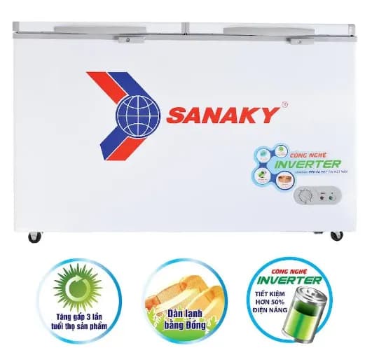 So sánh giá Tủ đông Sanaky Inverter 270 lít VH-3699A3 - Tìm sản phẩm giá rẻ nhất - Ảnh 3