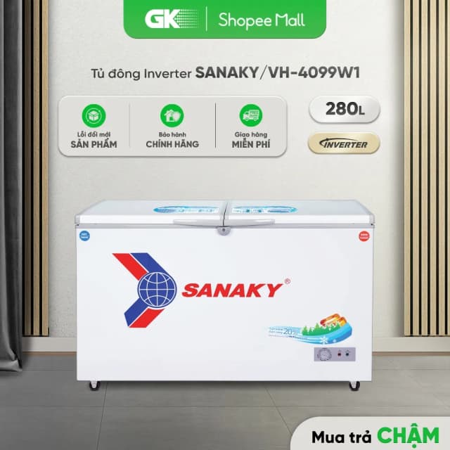 Top 1 so sánh giá Tủ đông Sanaky Inverter 280 lít VH-4099W1 - Tìm sản phẩm giá rẻ nhất - Ảnh 13