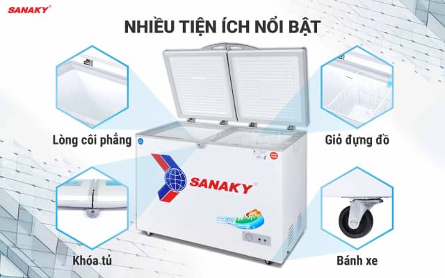 Top 1 so sánh giá Tủ đông Sanaky Inverter 280 lít VH-4099W1 - Tìm sản phẩm giá rẻ nhất - Ảnh 14