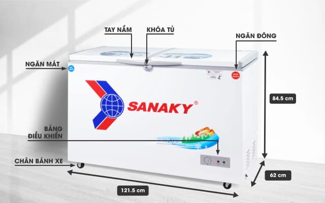 Top 1 so sánh giá Tủ đông Sanaky Inverter 280 lít VH-4099W1 - Tìm sản phẩm giá rẻ nhất - Ảnh 5