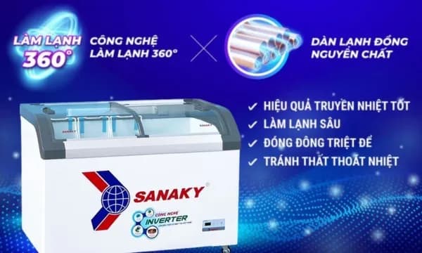 So sánh giá Tủ đông Sanaky Inverter 350 lít VH-4899K3B - Tìm sản phẩm giá rẻ nhất - Ảnh 12