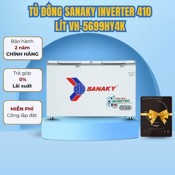 Top 1 so sánh giá Tủ đông Sanaky Inverter 410 lít VH-5699HY4K - Tìm sản phẩm giá rẻ nhất - Ảnh 7