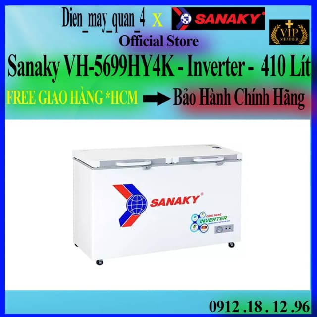 Top 1 so sánh giá Tủ đông Sanaky Inverter 410 lít VH-5699HY4K - Tìm sản phẩm giá rẻ nhất - Ảnh 9