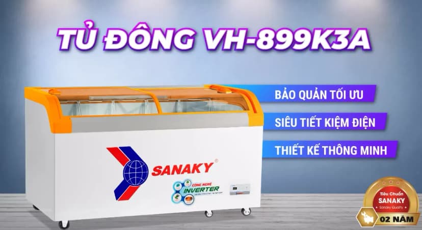So sánh giá Tủ đông Sanaky Inverter 500 lít VH-899K3A - Tìm sản phẩm giá rẻ nhất - Ảnh 9