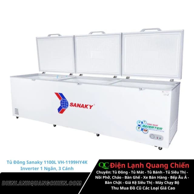 Top 1 so sánh giá Tủ đông Sanaky Inverter 900 lít VH-1199HY4K - Tìm sản phẩm giá rẻ nhất - Ảnh 13