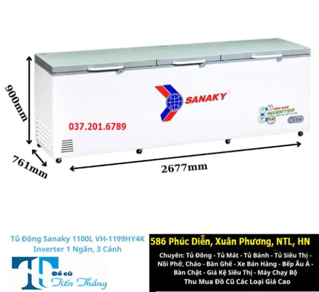 Top 1 so sánh giá Tủ đông Sanaky Inverter 900 lít VH-1199HY4K - Tìm sản phẩm giá rẻ nhất - Ảnh 14