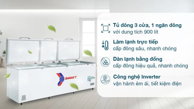 Top 1 so sánh giá Tủ đông Sanaky Inverter 900 lít VH-1199HY4K - Tìm sản phẩm giá rẻ nhất - Ảnh 19