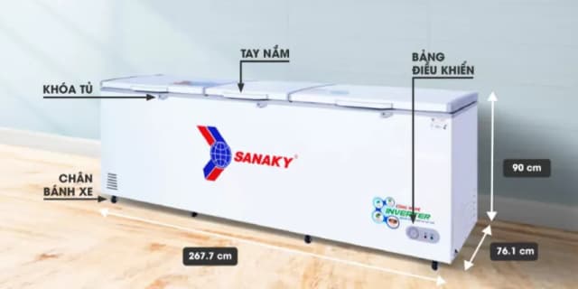Top 1 so sánh giá Tủ đông Sanaky Inverter 900 lít VH-1199HY4K - Tìm sản phẩm giá rẻ nhất - Ảnh 9