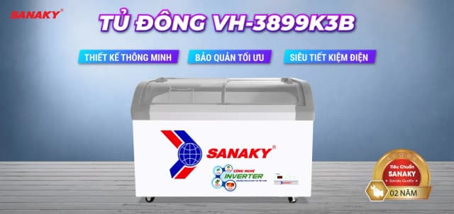 So sánh giá Tủ Đông Sanaky Inverter 280 lít VH-3899K3B rẻ nhất? - Ảnh 6