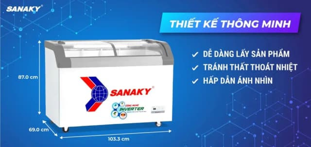So sánh giá Tủ Đông Sanaky Inverter 280 lít VH-3899K3B rẻ nhất? - Ảnh 10
