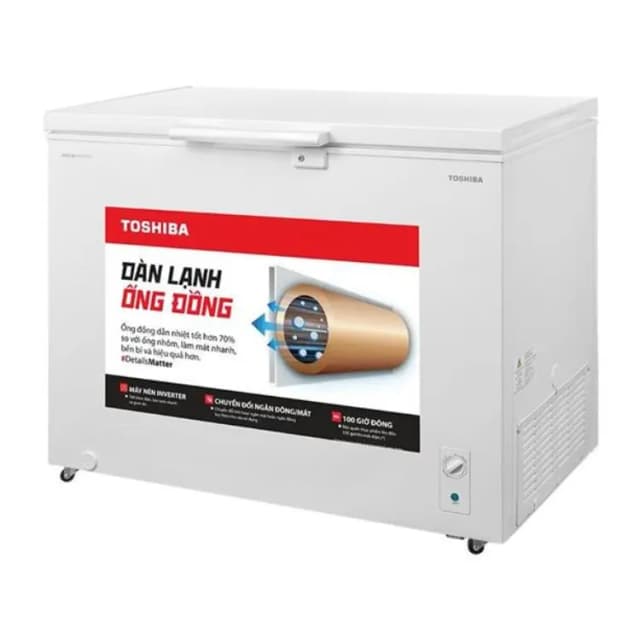 So sánh giá Tủ đông Toshiba Inverter 293 lít GR-RC390CM-PMV(01) rẻ nhất? - Ảnh 2