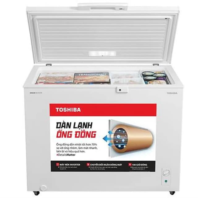 So sánh giá Tủ đông Toshiba Inverter 293 lít GR-RC390CM-PMV(01) rẻ nhất? - Ảnh 4