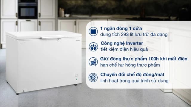 So sánh giá Tủ đông Toshiba Inverter 293 lít GR-RC390CM-PMV(01) rẻ nhất? - Ảnh 5