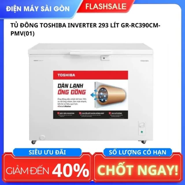 So sánh giá Tủ đông Toshiba Inverter 293 lít GR-RC390CM-PMV(01) rẻ nhất? - Ảnh 9