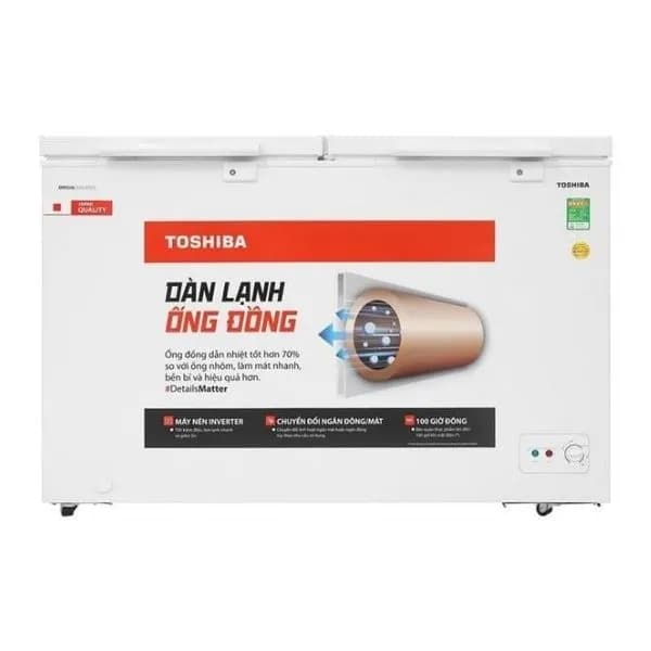 So sánh giá Tủ đông Toshiba Inverter 362 lít GR-RC470CM-PMV(01) rẻ nhất? - Ảnh 4