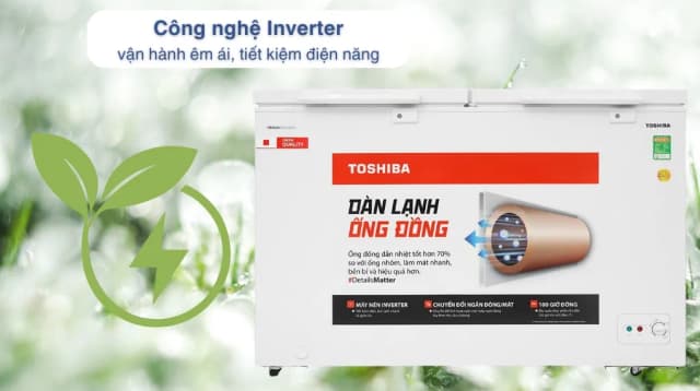 So sánh giá Tủ đông Toshiba Inverter 362 lít GR-RC470CM-PMV(01) rẻ nhất? - Ảnh 7