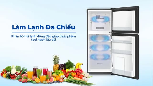 So sánh giá Tủ lạnh Aqua 130 lít AQR-T160FA(BS) rẻ nhất? - Ảnh 11