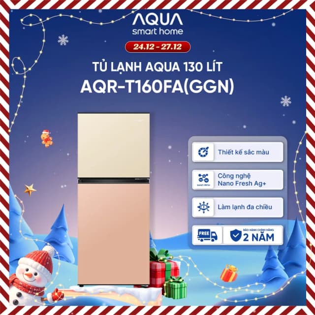 Tủ lạnh Aqua 130 lít AQR-T160FA(GGN) - Ảnh 32