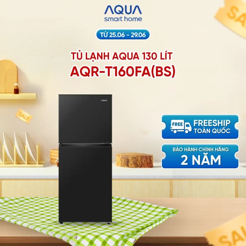 Tủ lạnh Aqua 130 lít AQR-T160FA(GGN) - Giá rẻ nhất hôm nay - Ảnh 3