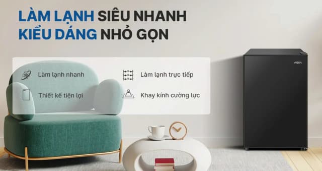 Top 1 so sánh giá Tủ lạnh Aqua 90 lít AQR-D100FA(BS) - Tìm sản phẩm giá rẻ nhất - Ảnh 7