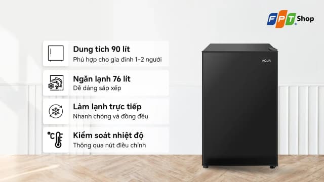 Top 1 so sánh giá Tủ lạnh Aqua 90 lít AQR-D100FA(GG) - Tìm sản phẩm giá rẻ nhất - Ảnh 14