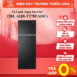 Tủ lạnh Aqua Inverter 283 lít AQR-T305FA(WLB) - Giá rẻ nhất hôm nay - Ảnh 1