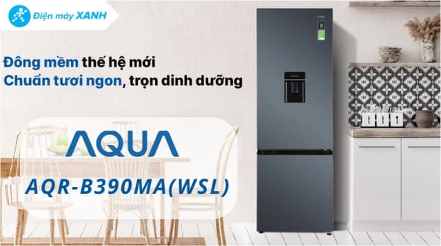 So sánh giá Tủ lạnh Aqua Inverter 324 lít AQR-B390MA(WSL) rẻ nhất? - Ảnh 5
