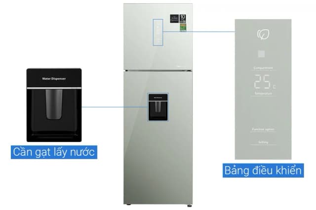 So sánh giá Tủ lạnh Aqua Inverter 347 lít AQR-T390FA(WGM) rẻ nhất? - Ảnh 15