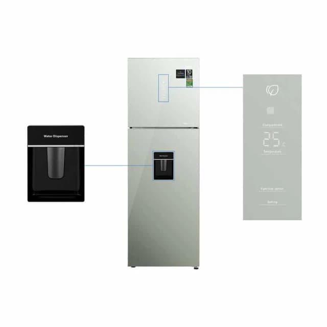 So sánh giá Tủ lạnh Aqua Inverter 347 lít AQR-T390FA(WGM) rẻ nhất? - Ảnh 8