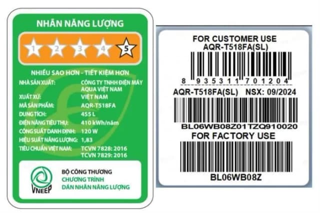 So sánh giá Tủ lạnh Aqua Inverter 455 lít AQR-T518FA(SL) rẻ nhất? - Ảnh 18